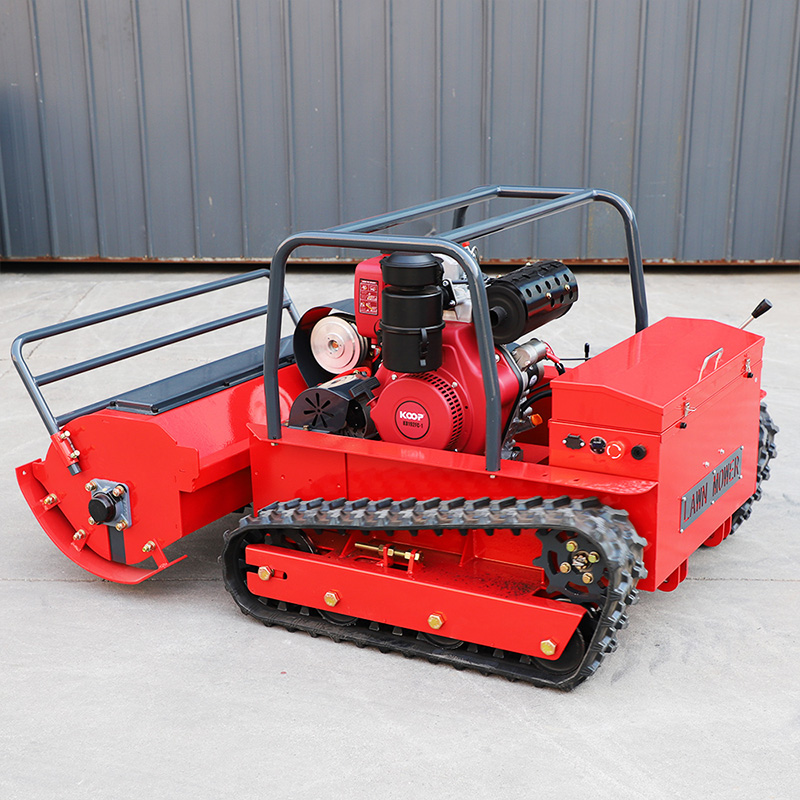 रिमोट कंट्रोल लॉन घास काटने की मशीन