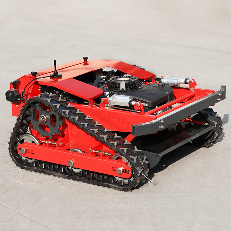 रिमोट लॉन घास काटने की मशीन