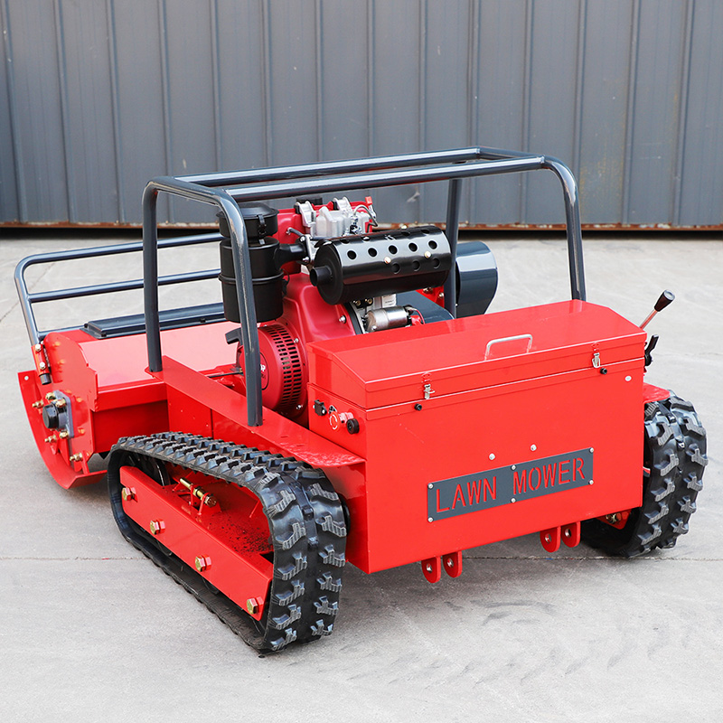 रिमोट कंट्रोल लॉन घास काटने की मशीन