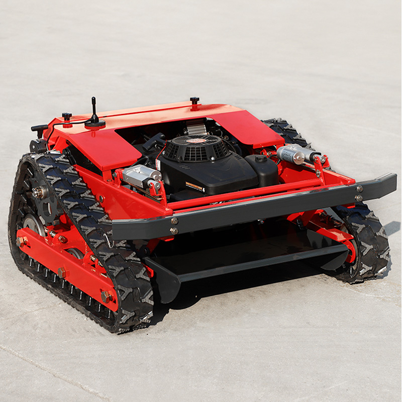 रिमोट लॉन घास काटने की मशीन