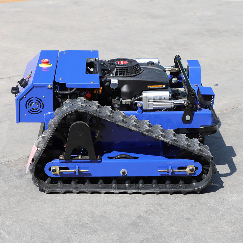 रिमोट नियंत्रित ढलान घास काटने की मशीन