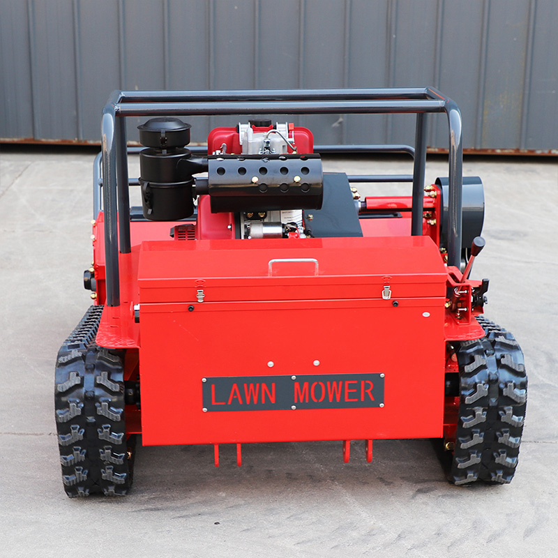 रिमोट कंट्रोल लॉन घास काटने की मशीन