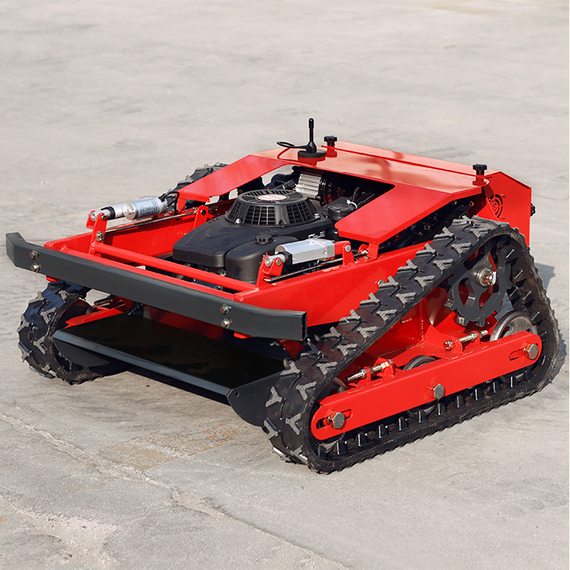 रिमोट लॉन घास काटने की मशीन