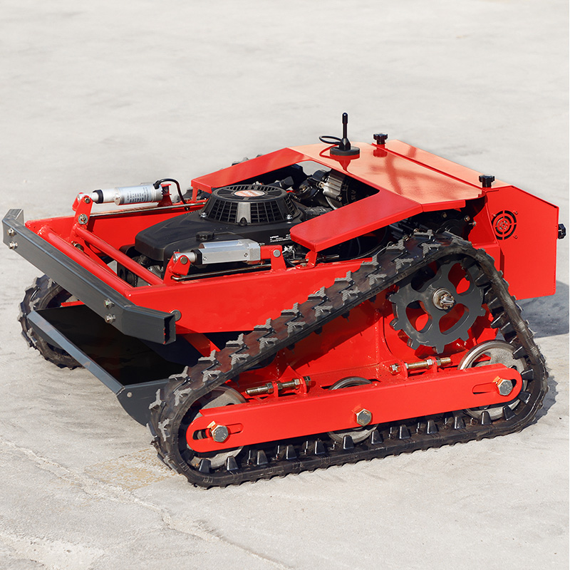 रिमोट लॉन घास काटने की मशीन