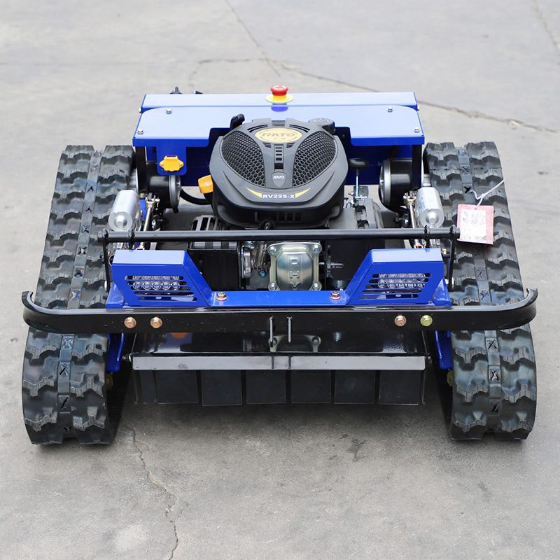 रिमोट नियंत्रित ढलान घास काटने की मशीन