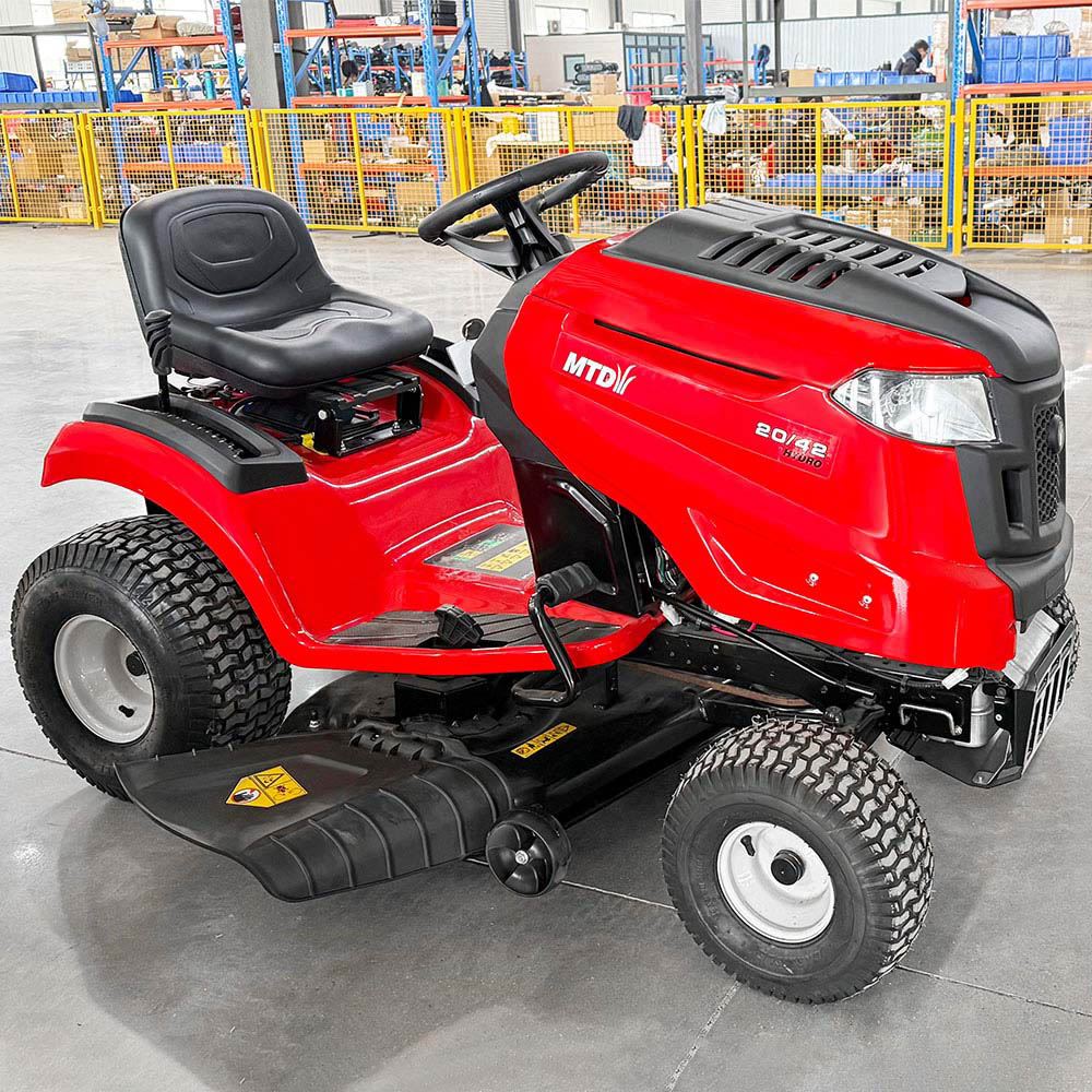 सवारी लॉन घास काटने की मशीन