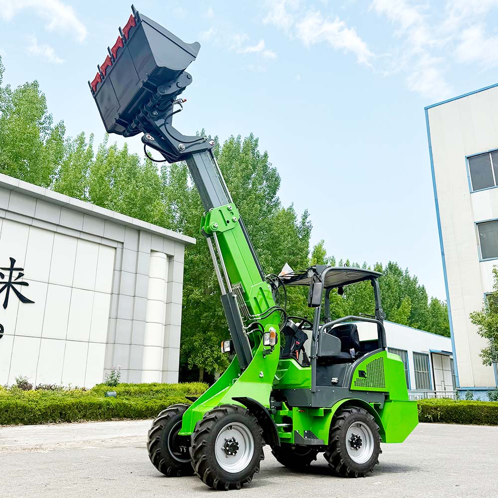 बगीचे के ट्रैक्टर के लिए इलेक्ट्रिक फ्रंट एंड लोडर
