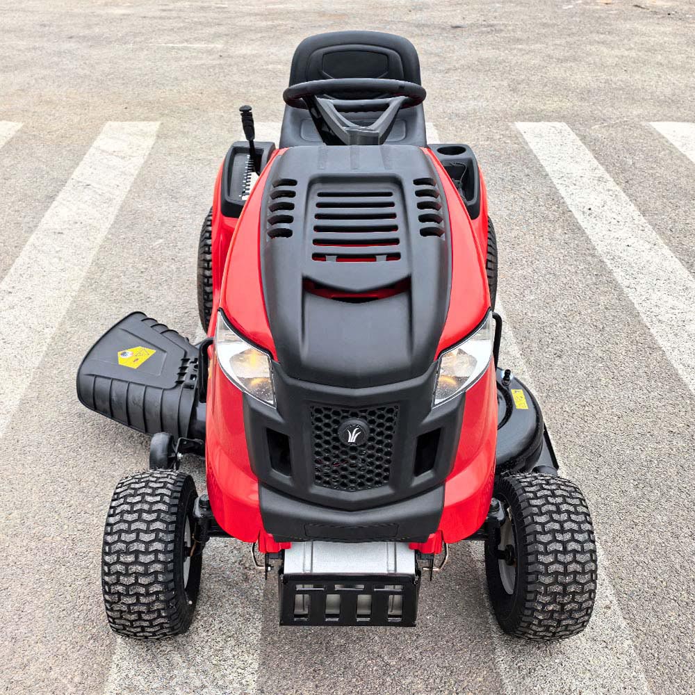 सवारी लॉन घास काटने की मशीन