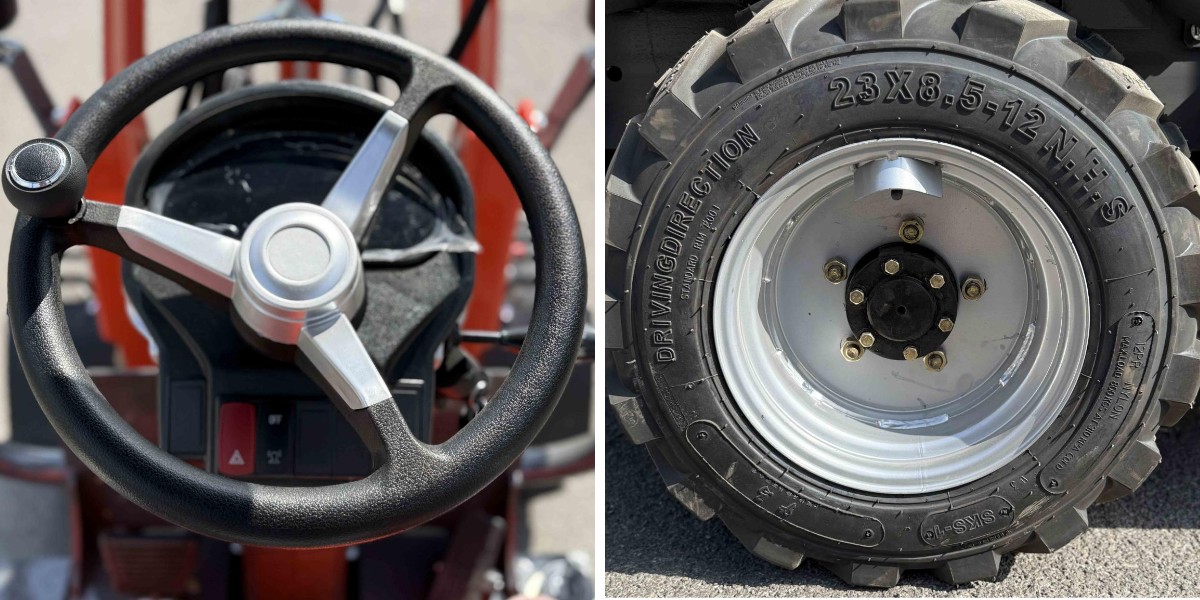 इलेक्ट्रिक मिनी व्हील लोडर इलेक्ट्रिक मिनी व्हील लोडर