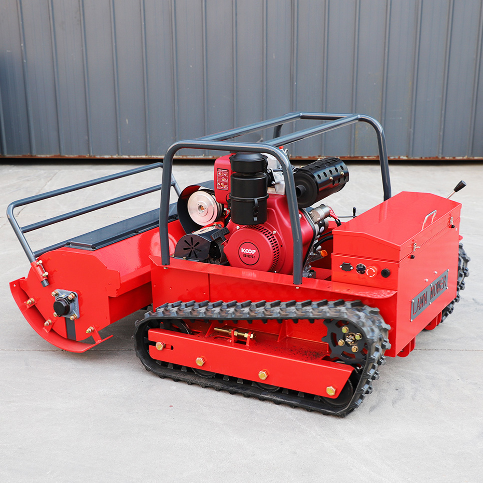 रिमोट कंट्रोल लॉन घास काटने की मशीन