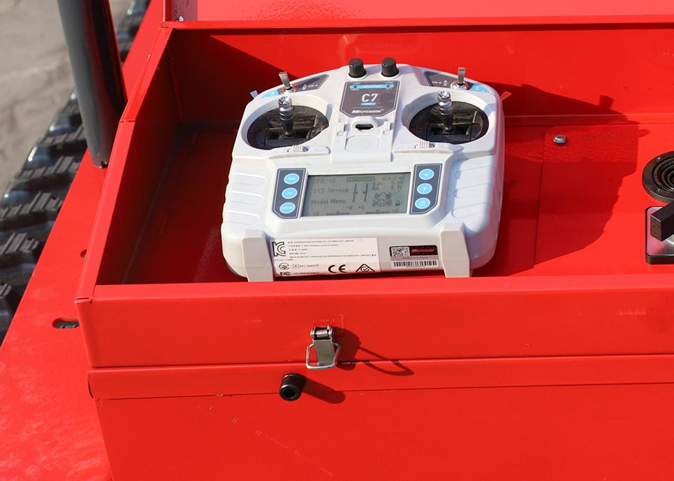 रिमोट कंट्रोल लॉन घास काटने की मशीन