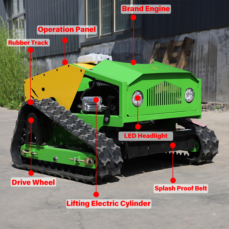 रिमोट कंट्रोल ब्रश कटर