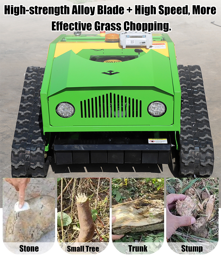 रिमोट कंट्रोल ब्रश कटर