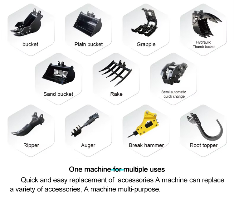 1.8 टन उत्खनन मशीन