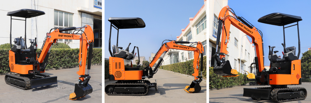 1 टन उत्खनन मशीन