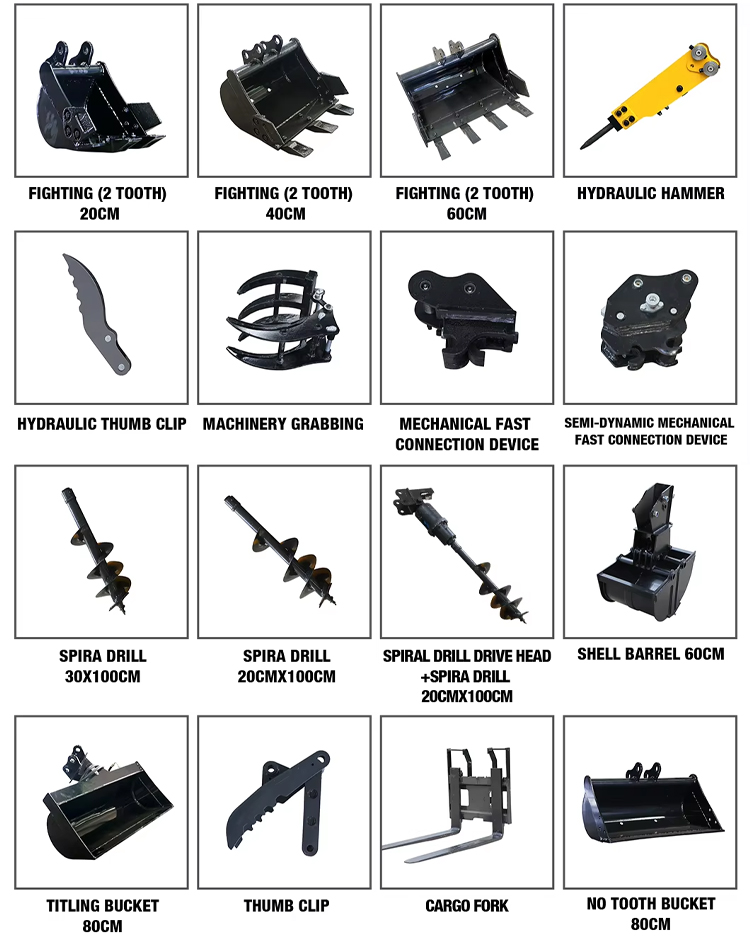 3 टन उत्खनन मशीन