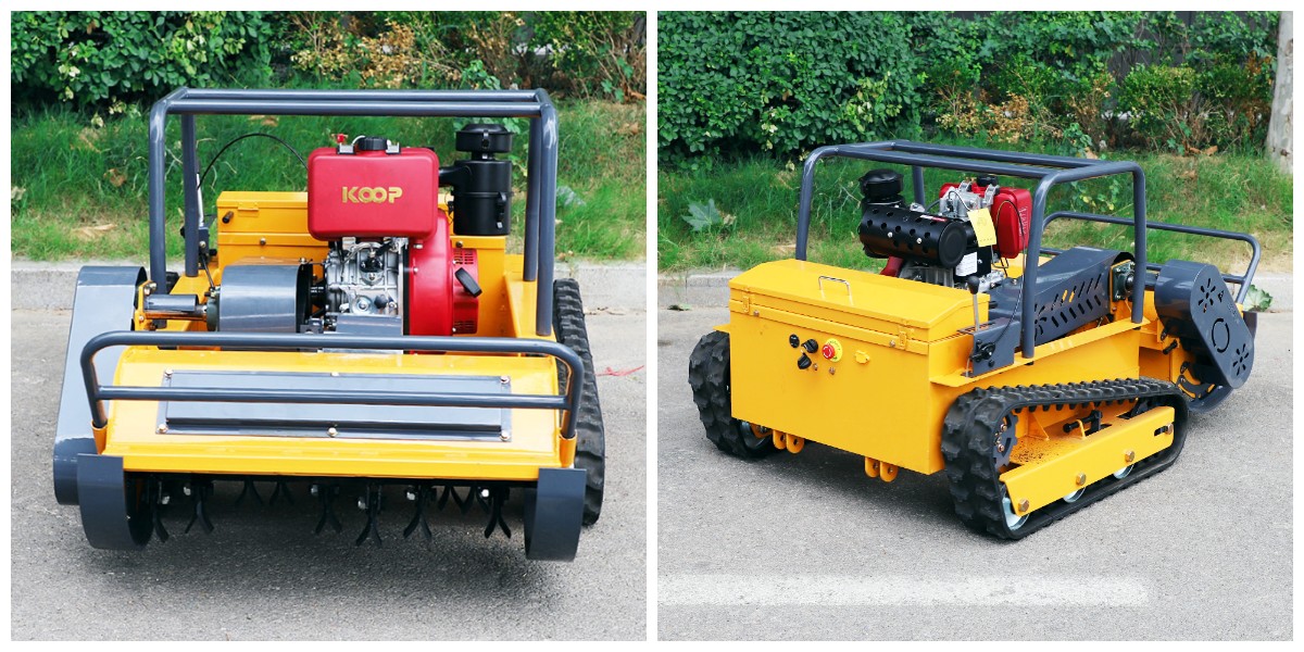 स्व-चालित पेट्रोल लॉन घास काटने की मशीन