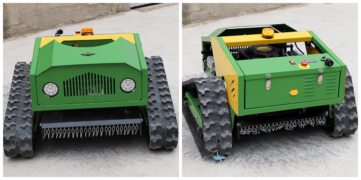 रोबोटिक लॉन घास काटने की मशीन