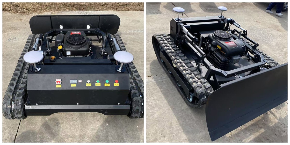 रिमोट कंट्रोल घास काटने की मशीन