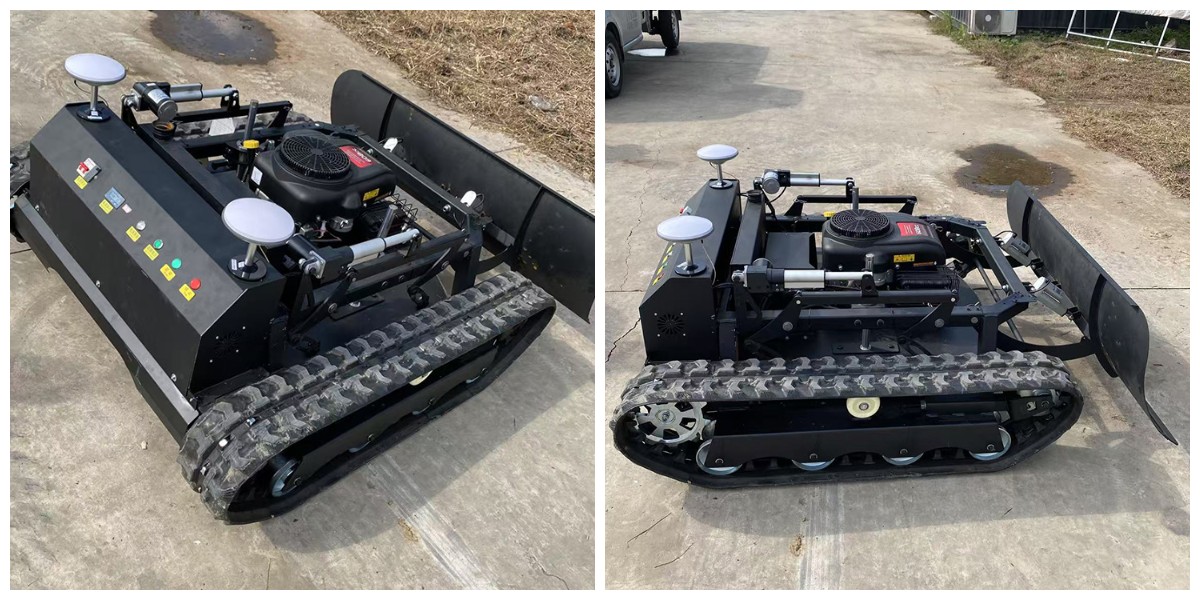 रिमोट कंट्रोल घास काटने की मशीन