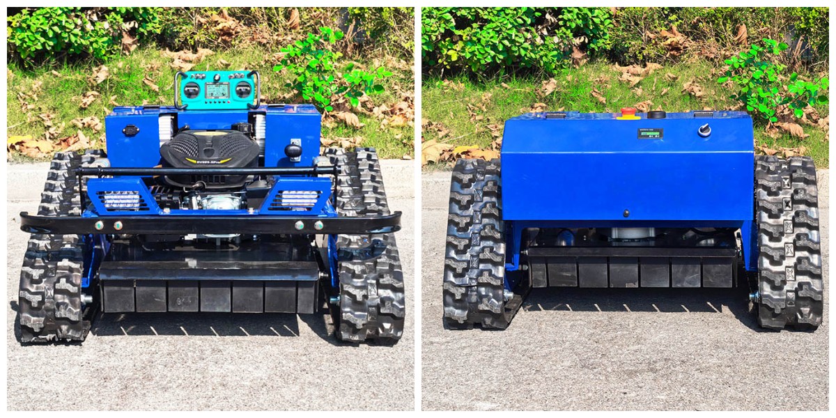 गैस चालित लॉन घास काटने की मशीन