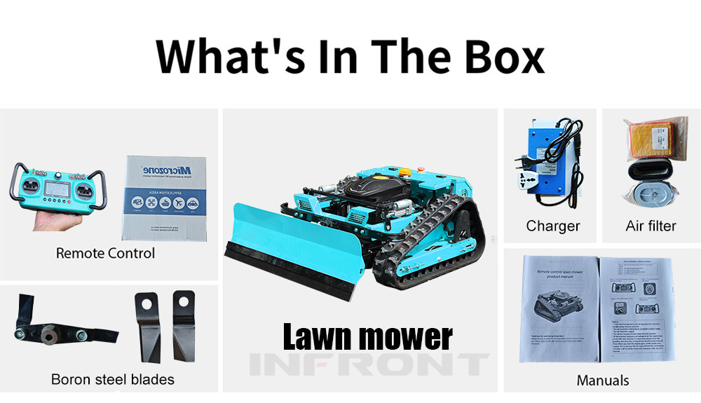 गैस लॉन घास काटने की मशीन निकासी