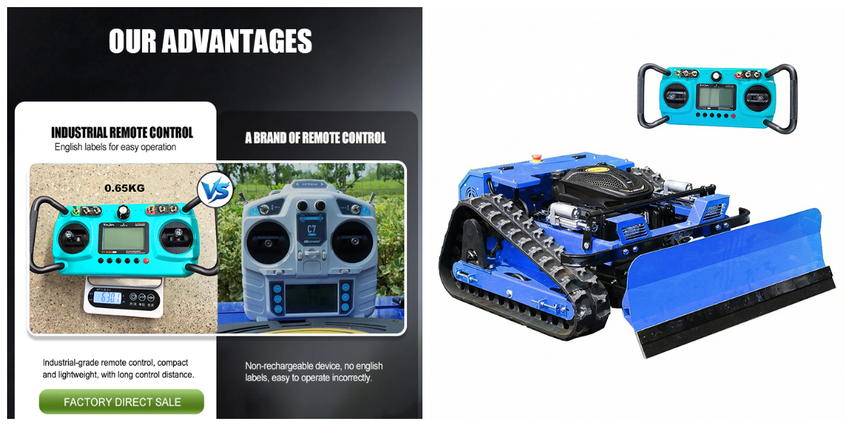 शून्य मोड़ घास काटने की मशीन