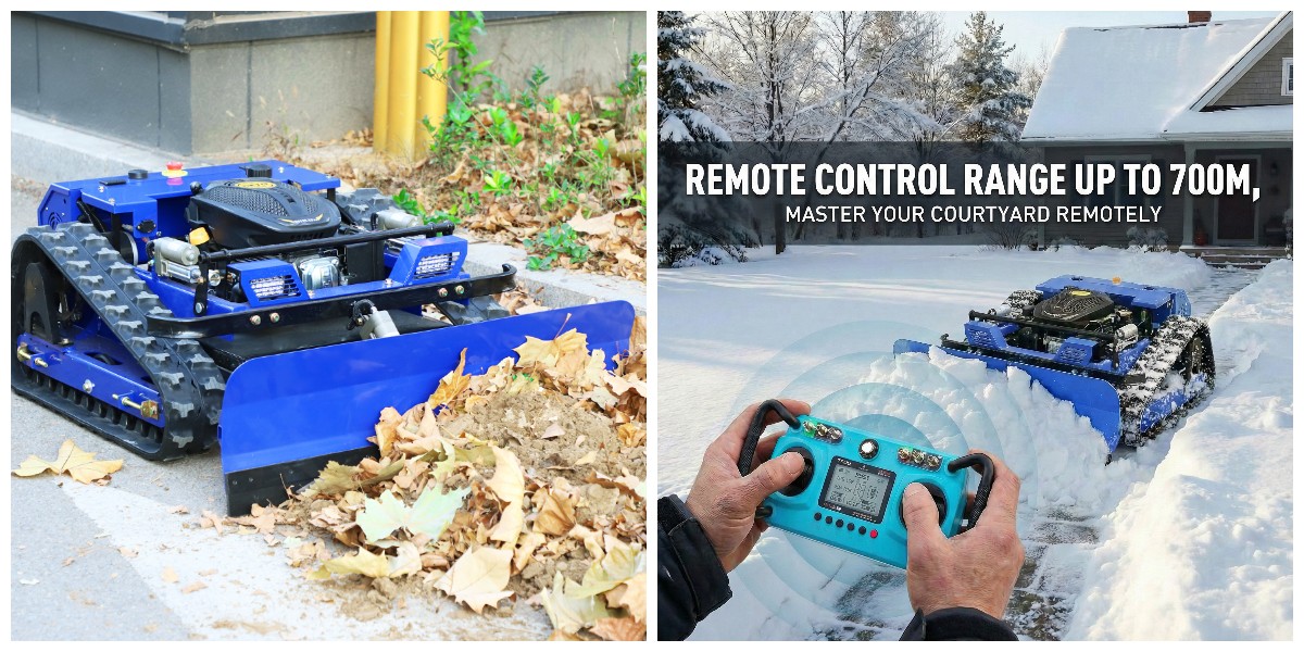 शून्य मोड़ घास काटने की मशीन