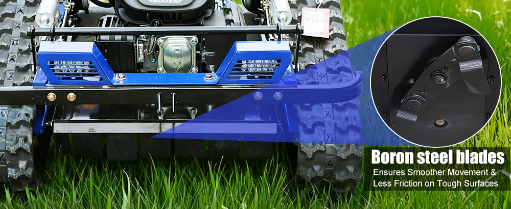 शून्य मोड़ घास काटने की मशीन