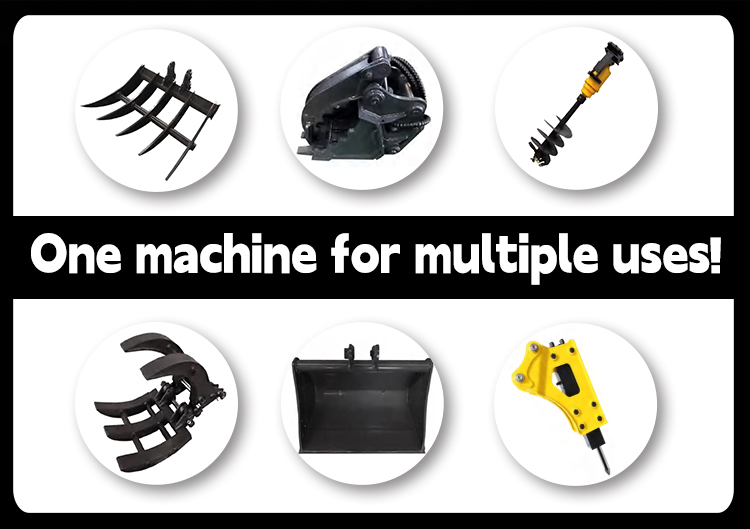 कॉम्पैक्ट उत्खननकर्ता कॉम्पैक्ट उत्खननकर्ता